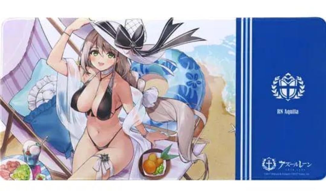 Amazon.co.jp: 11 アクィラ ラバーマット アズールレーン 暑い夏を